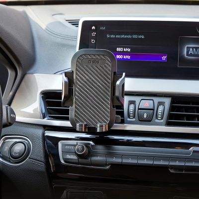 6. Uchwyt na smartfona SBS TEHWSUPCLIPSTG na kratkę nawiewu, ze wzmocnionymi szczękami - czarny