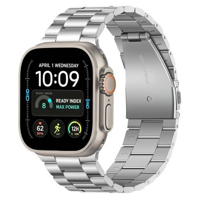Bransoleta Tech-Protect Stainless na Apple Watch 44 / 45 / 46 / 49 mm - srebrna