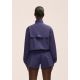 5. Kurtka Sportowa Casall Luna Textured Jacket fioletowy