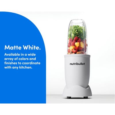 4. Blender kielichowy NutriBullet Nb907MAW biały mat