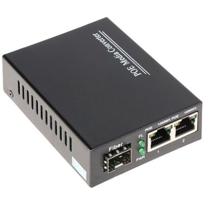 Switch PoE DELTA deltaSPS-2P/1SFP 2-portowy + SFP