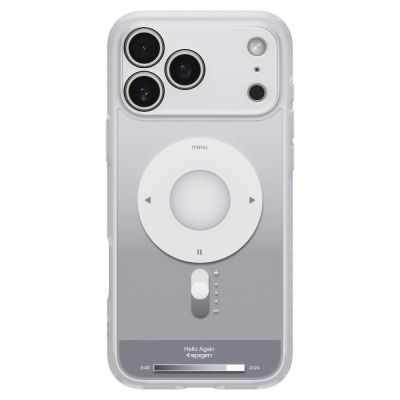 3. Etui Spigen Ultra Hybrid MagSafe na iPhone 18 Pro Max / 17 Pro Max - srebrne