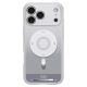 3. Etui Spigen Ultra Hybrid MagSafe na iPhone 18 Pro Max / 17 Pro Max - srebrne