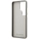 7. Etui Karl Lagerfeld Saffiano Double Heads Metal na Samsung Galaxy S26 Ultra - srebrne