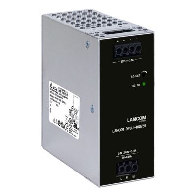 LANCOM DPSU-480/55 moduł zasilaczy 480 W TS35 DIN Czarny, Stal