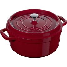 STAUB LA COCOTTE Garnek żeliwny okrągły 6.7 ltr, kasztanowy
