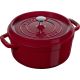 STAUB LA COCOTTE Garnek żeliwny okrągły 6.7 ltr, kasztanowy