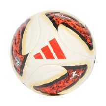 Piłka nożna adidas Bundesliga 26/27 Torfabrik Pro biało-pomarańczowo-złota KG6037