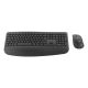 2. Logitech Signature Comfort Plus Combo MK880 for Business klawiatura Dołączona myszka Uniwersalne USB + Bluetooth QWERTZ Niemiecki Grafitowy