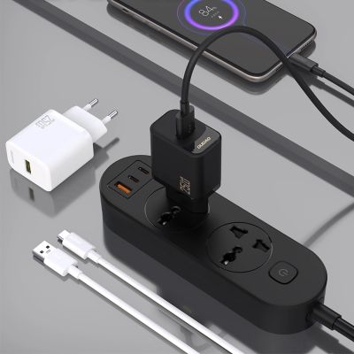 3. Ładowarka Dudao A27S 25W GaN USB-A - czarna