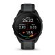 2. Zegarek Garmin Forerunner 165 Music, Black/Slate Grey