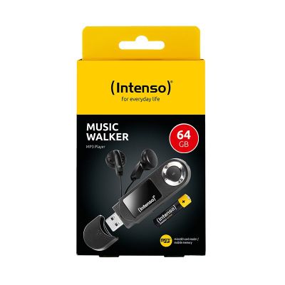 6. Intenso 3601490 odtwarzacz MP3/MP4 64 GB Czarny