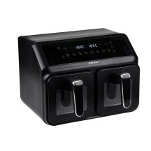 Air Fryer ALPINA  2x4l 2200w czarny