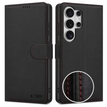 Etui Tech-Protect Wallet na Samsung Galaxy S26 Ultra - czarno-czerwone