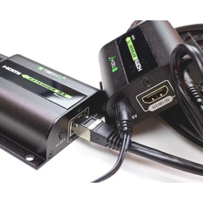 5. TECHLY EXTENDER HDMI HD 3D 60M PO RJ45 PILOT IR IDATA EXT-E70I