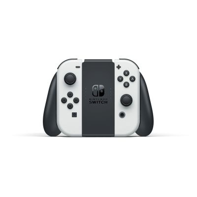 14. Nintendo Switch OLED przenośna konsola do gier 17,8 cm (7") 64 GB Ekran dotykowy Wi-Fi Czarny, Biały