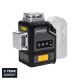 Poziomnica laserowa bezprzewodowa LY-360G 18V green