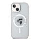3. Etui Karl Lagerfeld Karl&Choupette Glitter MagSafe na iPhone 15 Plus - przezroczyste