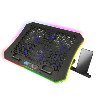 6. ESPERANZA PODSTAWKA CHŁODZĄCA GAMING Z PODSTAWKĄ NA TELEFON RGB GALERNE EGC109