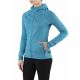 2. Bluza damska z kapturem Viking Jukon Hoodie Lady szybkoschnąca turkusowa (730/23/0900/70)