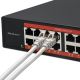 3. Qoltec Przełącznik sieciowy SWITCH Gigabit Ethernet | 16x RJ45 | 2x SFP | 1000 Mb/s