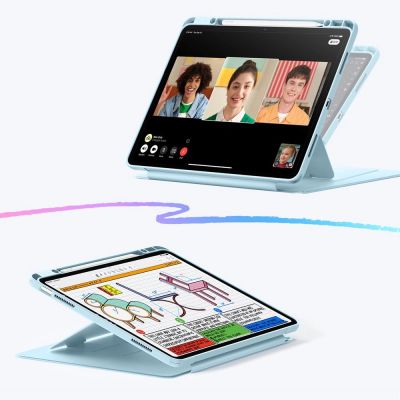 3. Etui ESR Flip Hybrid na iPad Air 13" 1 / 2 - niebieskie