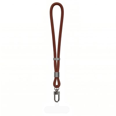 3. Smycz Tech-Protect C11S Rope Wrist Strap do telefonu - brązowa
