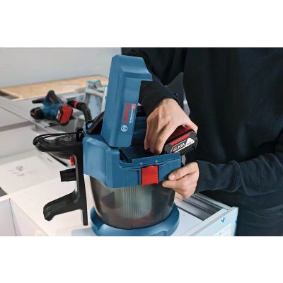 2. Bosch GAS 18V-10 L Professional Czarny, Niebieski