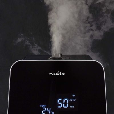 10. Nawilżacz ultradźwiękowy Nedis 5,5l SmartLife czarny