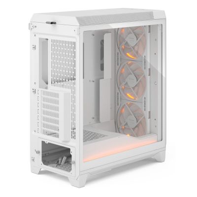 11. Etui Fractal Design Meshify 3 Ambience Pro RGB Clear Tint White