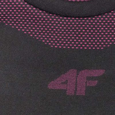 14. Bielizna bezszwowa dla dziewczynki 4F F250 głęboka czerń 4FJWAW25USEAF250 20S