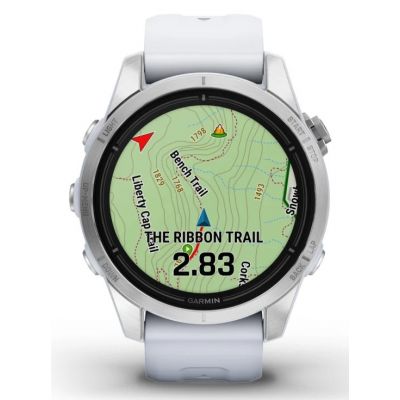 7. Zegarek Garmin Epix PRO (Gen 2) 42mm SS Whitestone
