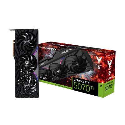 10. Karta graficzna GeForce RTX 5070 Ti Phoenix-S, GeForce RTX 5070 Ti, 16 GB, GDDR7, 256 Bit