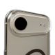 10. Etui Puro Lite Mag TPU+PC kompatybilne z MagSafe na iPhone 17 Air - przezroczyste z brązowym pierścieniem