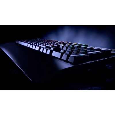 38. Klawiatura Logitech  920-008093 (mechaniczna; USB 2.0; (US); kolor czarny)