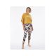 6. T-Shirt RIP CURL Seacell Crop Heritage Tee żółty