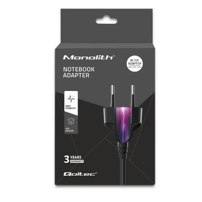 8. QOLTEC ZASILACZ SIECIOWY 65W | 5-20.3V | 2-3.25A | USB TYP C | PD