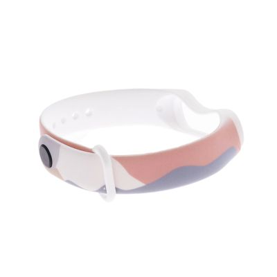 2. Strap Moro opaska do Xiaomi Mi Band 3 / 4 silikonowy pasek bransoletka do zegarka wzór 12