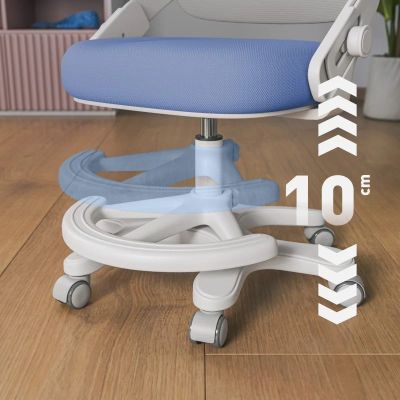 8. Fotel obrotowy Junior 4.3 Blue-Grey