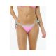 Dół od bikini damski RIP CURL Surf Puff Cheeky różowe