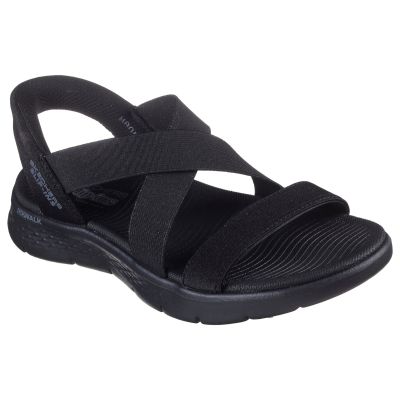 Skechers damskie sandały GO WALK FLEX SANDAL GLIMMER UP 141489 BBK