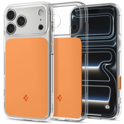 Etui Spigen Ultra Hybrid MagSafe na iPhone 18 Pro Max / 17 Pro Max - pomarańczowe