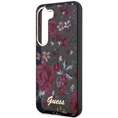 6. Etui Guess Flower Collection na Samsung Galaxy S23+ - zielone