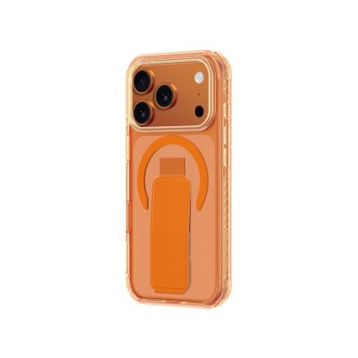 4. Etui AMAZINGTHING Titan Pro Holder na iPhone 17 Pro kompatybilne z MagSafe - pomarańczowe