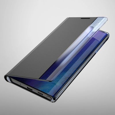 5. Etui New Sleep View Case do Samsung S24+ z klapką - czarne