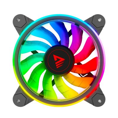 7. SAVIO ZESTAW 4 WENTYLATORÓW ARGB 120 MM WRAZ Z KONTROLEREM ORAZ PILOTEM FAN-01