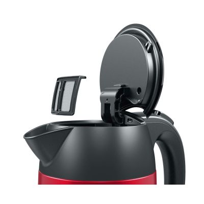 20. Bosch TWK3P424 czajnik elektryczny 1,7 l 2400 W Szary, Czerwony