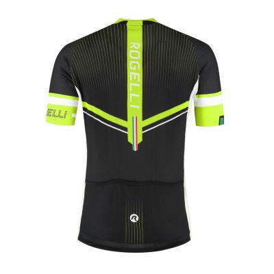 2. Rogelli koszulka Gara Mostro II czarno-żółta 2XL