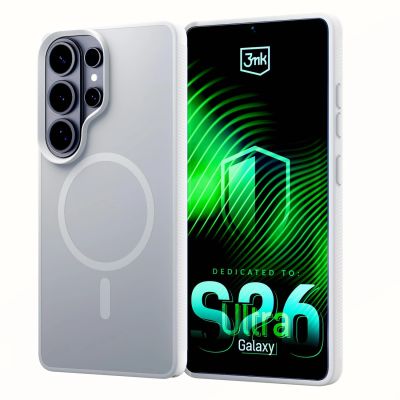 Etui 3mk Smoke MagCase na Samsung Galaxy S26 Ultra - białe