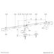 19. Uchwyt biurkowy do 3 monitorów 10-27" NEOMOUNTS DS60-600BL3